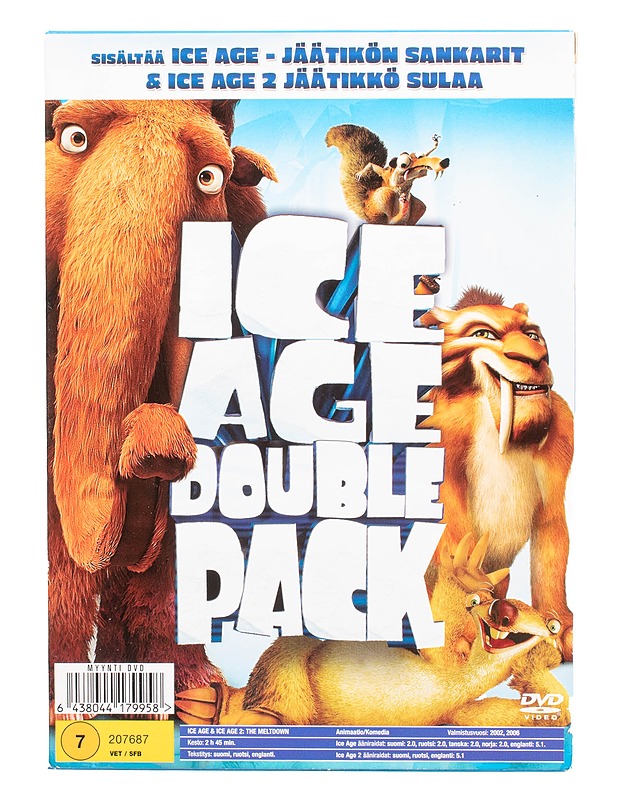 Ice Age Double Pack - DVD - DVD-elokuvat - 10105470363 - 1
