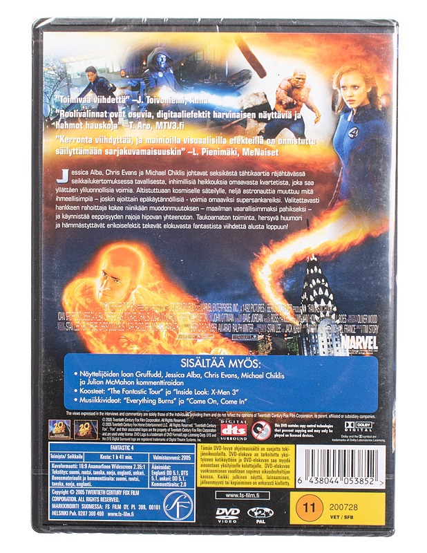 Fantastic 4 - DVD - DVD-elokuvat - 10105470372 - 1