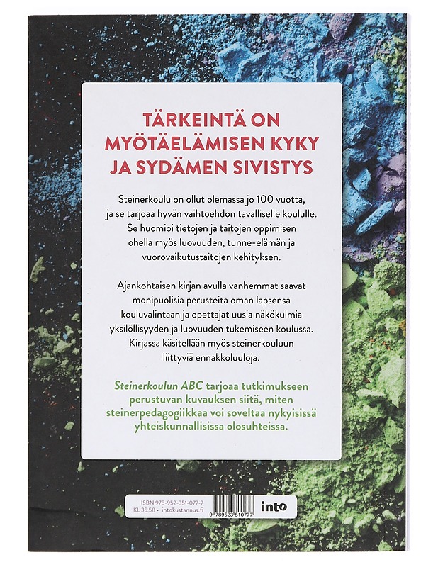 Steinerkoulun ABC : leikistä luovaan ajatteluun - Paalasmaa, Jarno - Tietokirjat ja oppaat - 10105470386 - 1