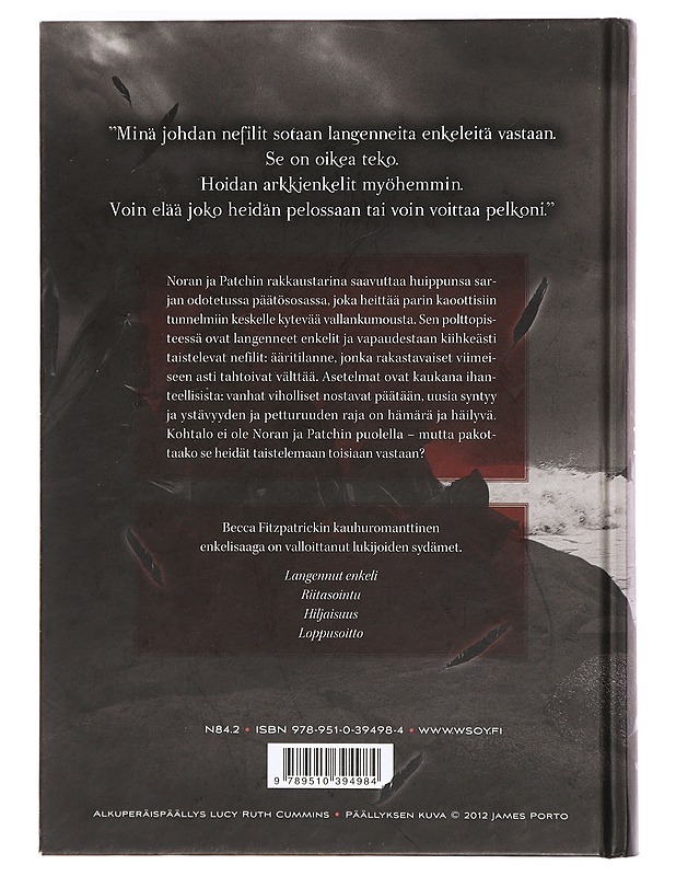 Loppusoitto - Fitzpatrick, Becca - Nuorten kirjat - 10105470392 - 1