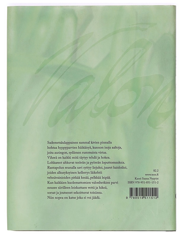 Valonhetki - Olli Sinivaara - Runot ja näytelmät - 10105470401 - 1