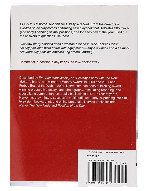 Position of the day playbook: sex every day in every way - Nerve.com - Harrastekirjat - 10105470417 - 1