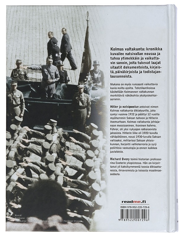 Kolmas valtakunta : kronikka - Overy, Richard - Historiakirjat - 10105470439 - 1