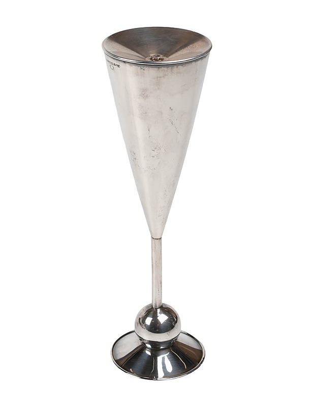 KULTAKESKUS RY hopeinen kynttilänjalka, 2 kpl - Kynttilänjalat - 10105470446 - 2