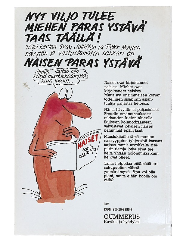 Naisen paras ystävä : Viljon opaskirja parempaan ja kauniimman sukupuolen seksiin - Jolliffe, Gray - Tietokirjat ja oppaat - 10105470485 - 1