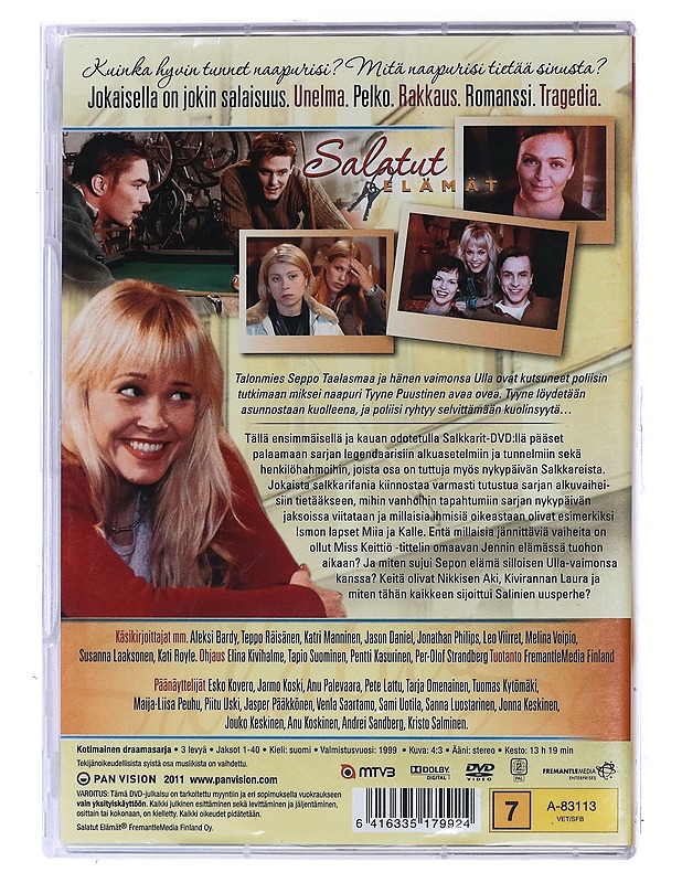 Salatut elämät jaksot 1-40 - DVD - DVD-elokuvat - 10105470500 - 1