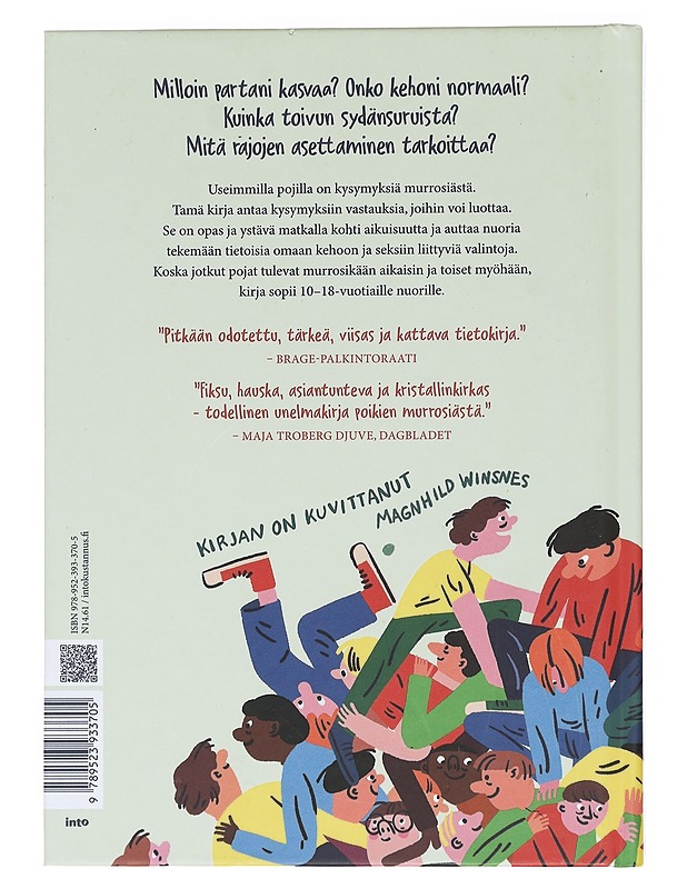 Poikakirja : opas kehoon ja mieleen - Brochmann, Nina - Nuorten kirjat - 10105470505 - 1