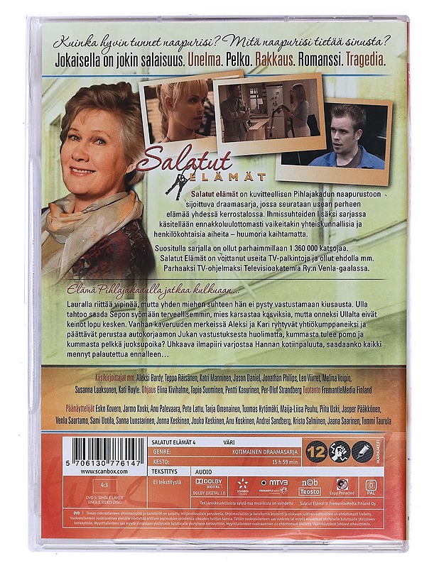 Salatut elämät jaksot 136-180 - DVD - DVD-elokuvat - 10105470506 - 1