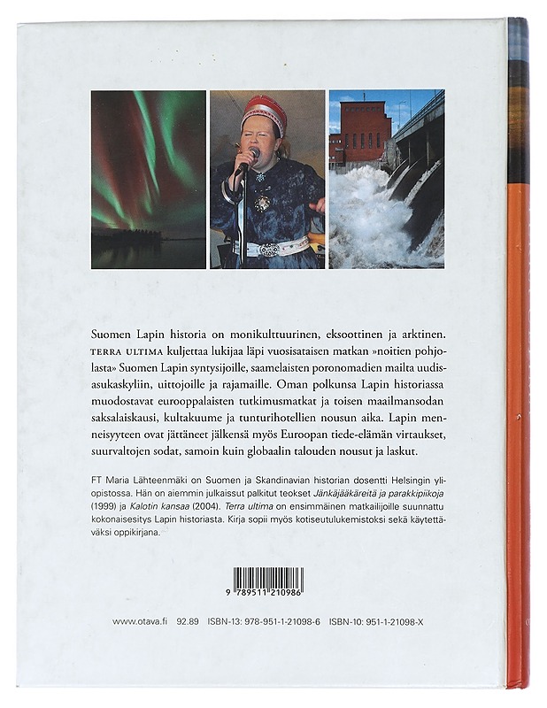 Terra Ultima : matka Lapin historiaan - Lähteenmäki, Maria - Historiakirjat - 10105470530 - 1