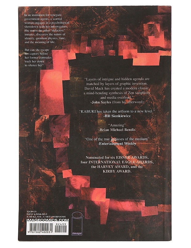 Kabuki: Metamorphosis - Macki, David  - Sarjakuvat - 10105470559 - 1