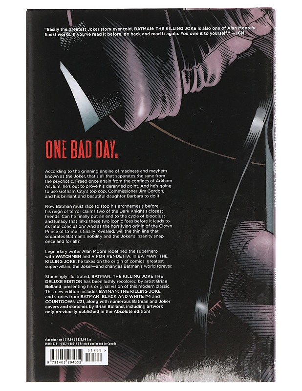 Batman : the killing joke - Moore, Alan - Sarjakuvat - 10105470552 - 1