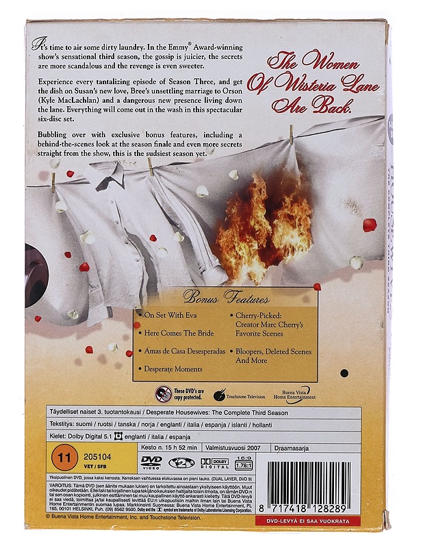 Desperate Housewives 3. kausi - DVD - DVD-elokuvat - 10105470560 - 1