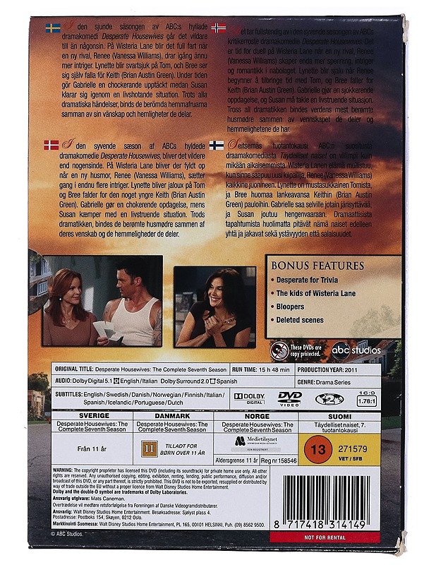 Desperate Housewives 7. kausi - DVD - DVD-elokuvat - 10105470580 - 1