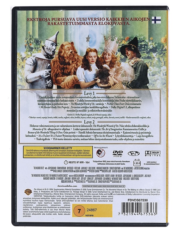 Ihmemaa OZ - DVD - DVD-elokuvat - 10105470617 - 1