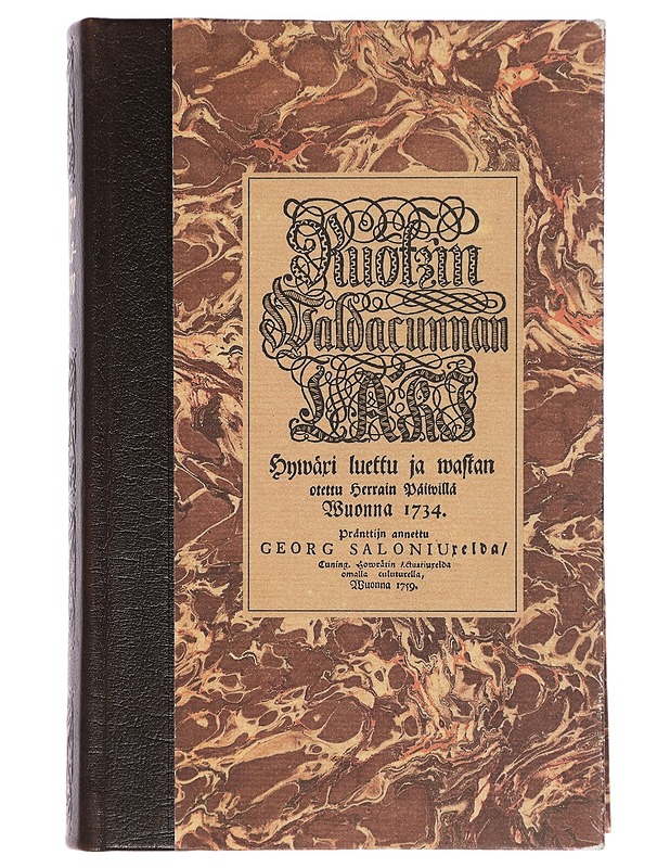 Ruotzin waldacunnan laki - Saloniu, Georg - Historiakirjat - 10105470618 - 0