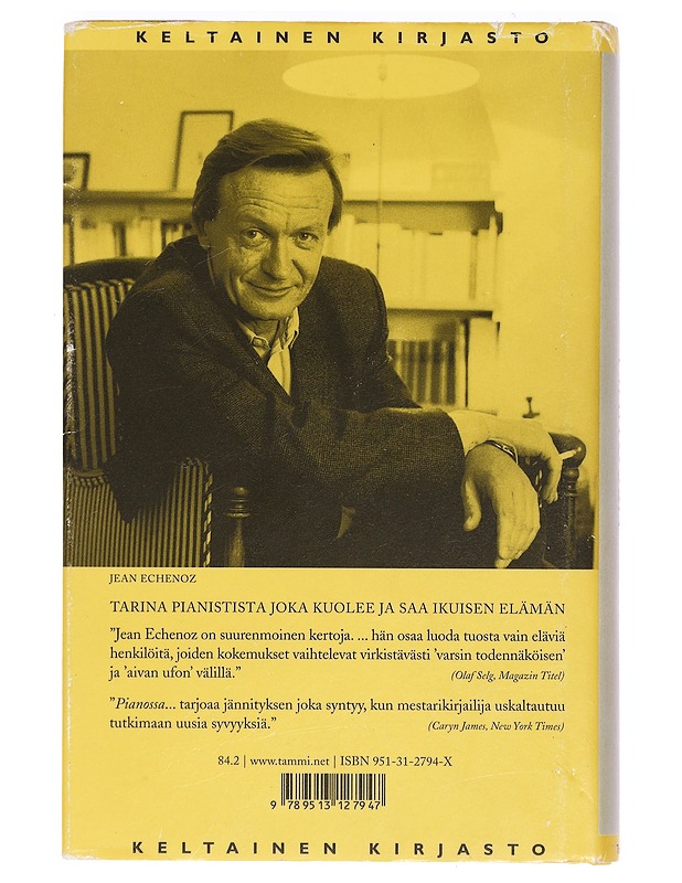 Pianossa - Echenoz, Jean - Musiikki- ja elokuvakirjat - 10105470631 - 1