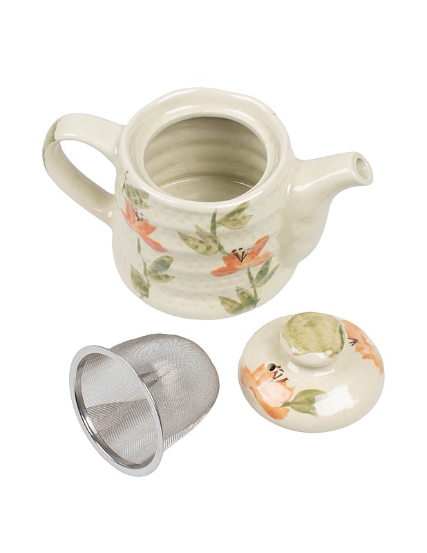 Keraaminen teekannusetti, 5 osaa - Mukit ja kahvikupit - 10105470681 - 4