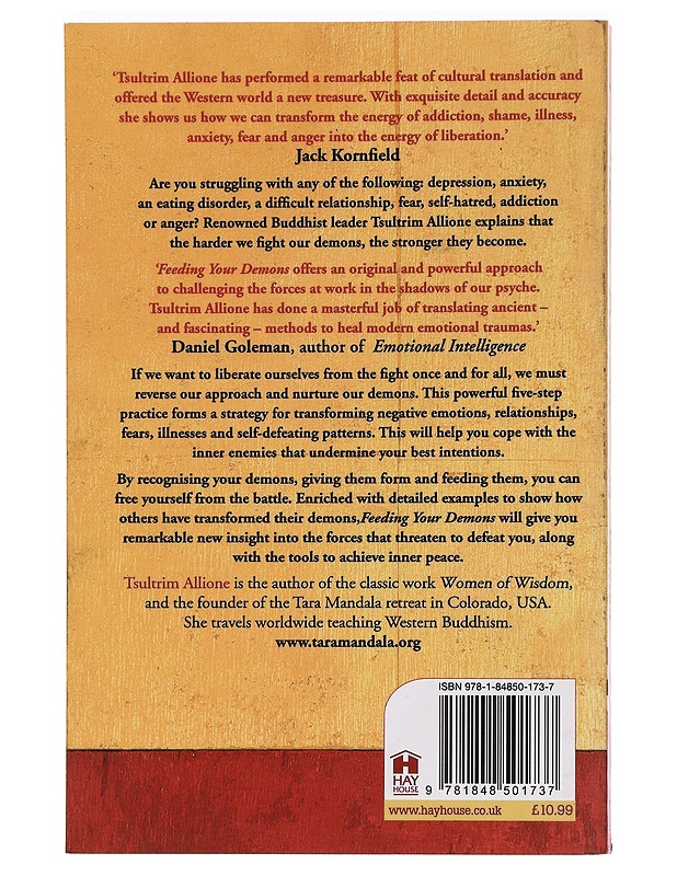 Feeding your demons : ancient wisdom for resolving inner conflict - Allione, Tsultrim - Tietokirjat ja oppaat - 10105470677 - 1