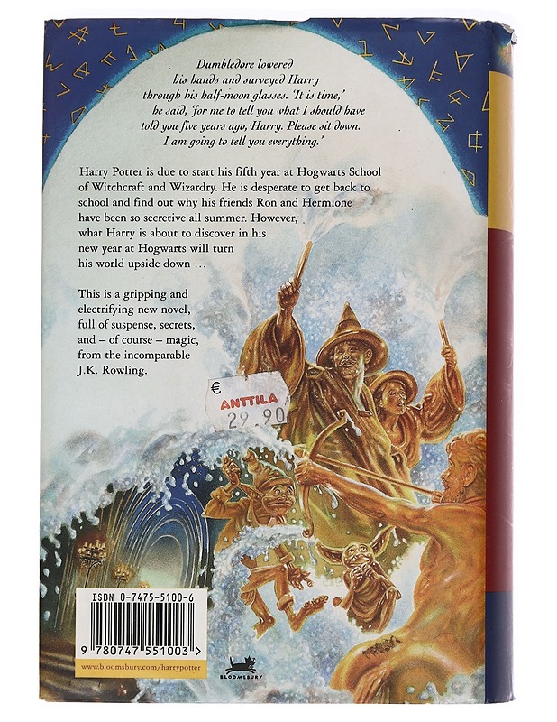 Harry Potter and the Order of the Phoenix - J. K. Rowling - Lastenkirjat - 10105470753 - 1