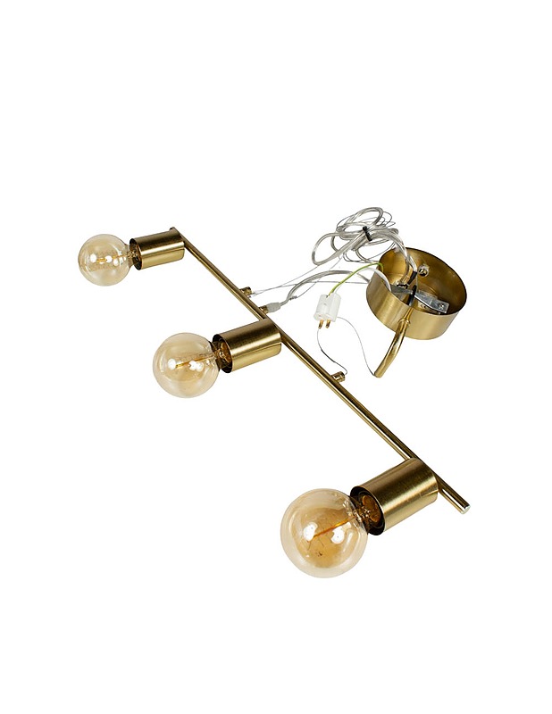 Messinkinen kolmihaarainen riippuvalaisin - Valaisimet - 10105470762 - 1