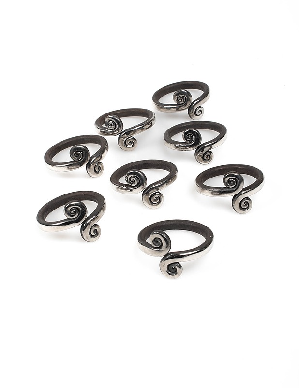 Serviettirengas, 8 kpl - Muut astiat - 10105470787 - 0