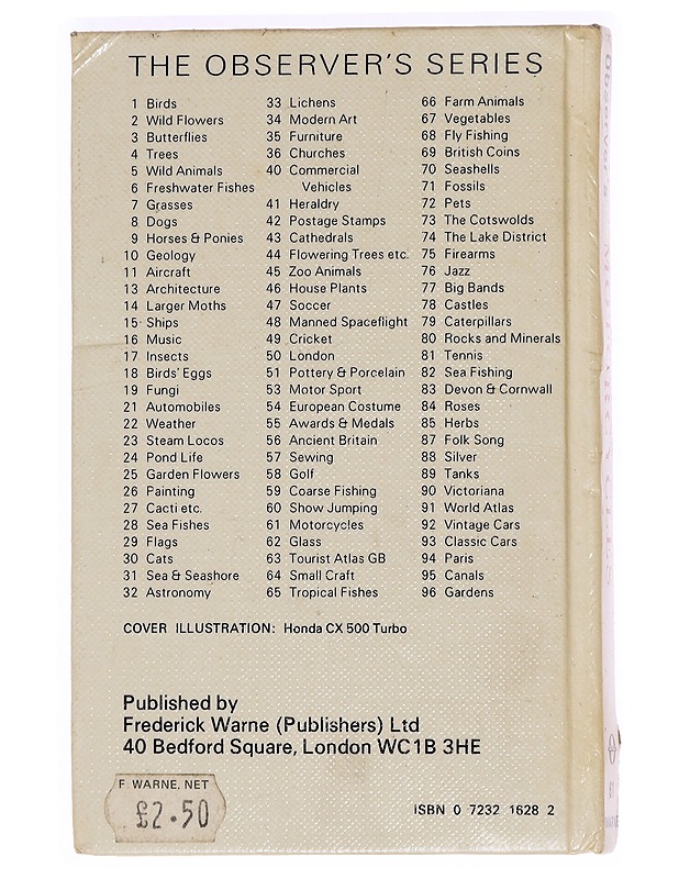 The Observer's Book of Motorcycles - Tietokirjat ja oppaat - 10105470803 - 1