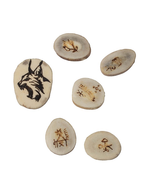 Luuamuletti, 6 kpl - Askartelu - 10105470802 - 0