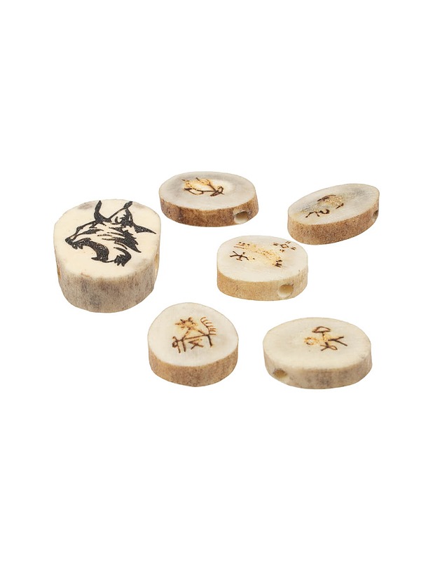 Luuamuletti, 6 kpl - Askartelu - 10105470802 - 1