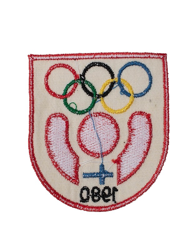 Moskovan kesäolympialaiset 1980 -kangasmerkki - Ompelu - 10105470809 - 1