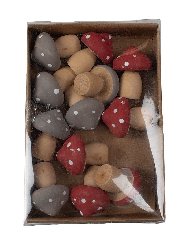 KAPEL puusieni, 12 kpl - Askartelu - 10105470823 - 1