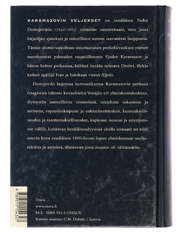 Karamazovin veljekset - Dostojevski, F. M. - Romaanit ja novellit - 10105470859 - 1