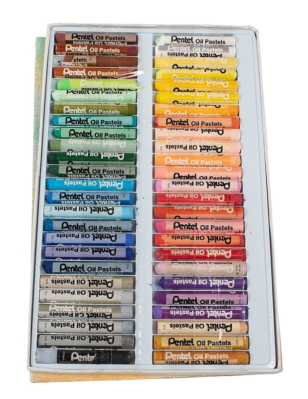 PENTEL Oil Pastels öljyväriliidut, 50 kpl - Askartelu - 10105470860 - 1