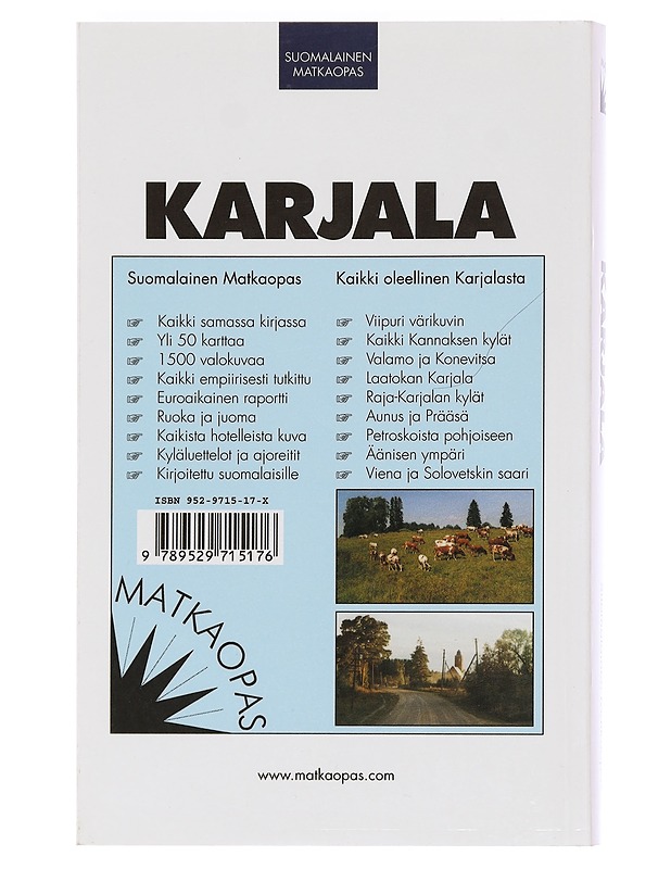 Karjala : matkaopas - Lehtipuu, Markus - Tietokirjat ja oppaat - 10105470871 - 1