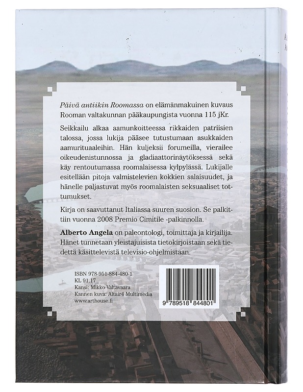 Päivä antiikin Roomassa - Angela, Alberto - Historiakirjat - 10105470898 - 1