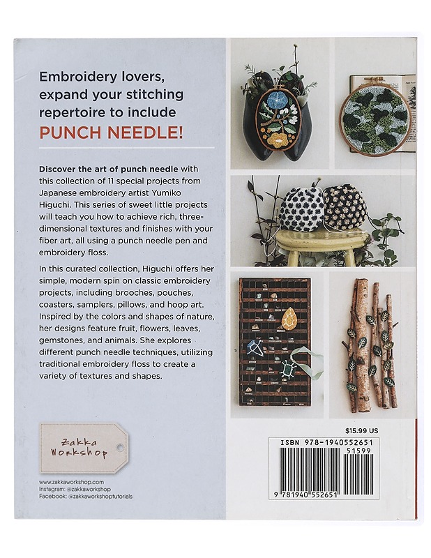 Simply stitched with punch needle - Yumiko Higuchi - Tietokirjat ja oppaat - 10105470911 - 1