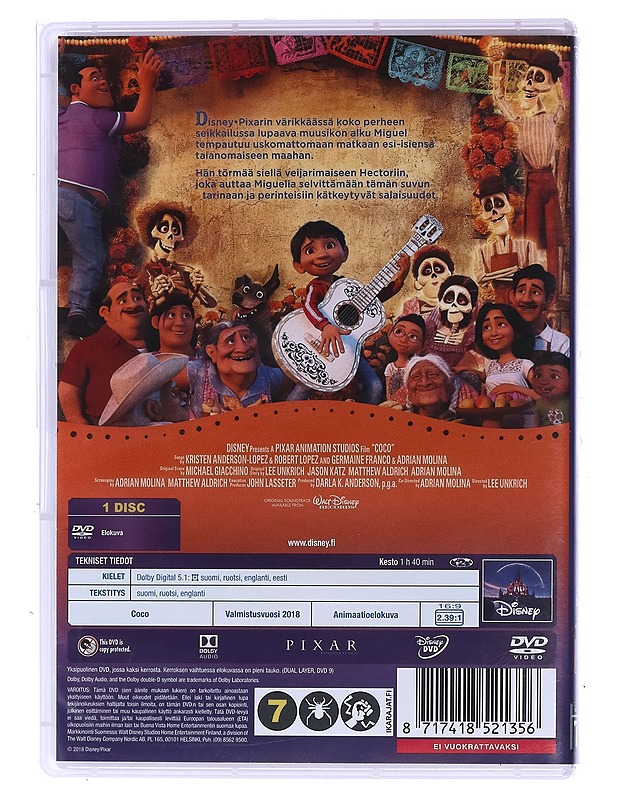 Coco -DVD - DVD-elokuvat - 10105470922 - 1