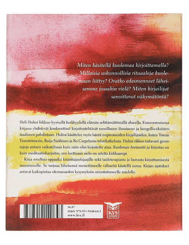 Kuoleman horisontti ja kirjoitus - Heli Hulmi - Tietokirjat ja oppaat - 10105470918 - 1