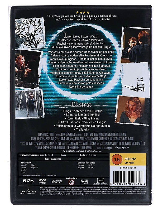 Ring 2 - DVD - DVD-elokuvat - 10105470931 - 1