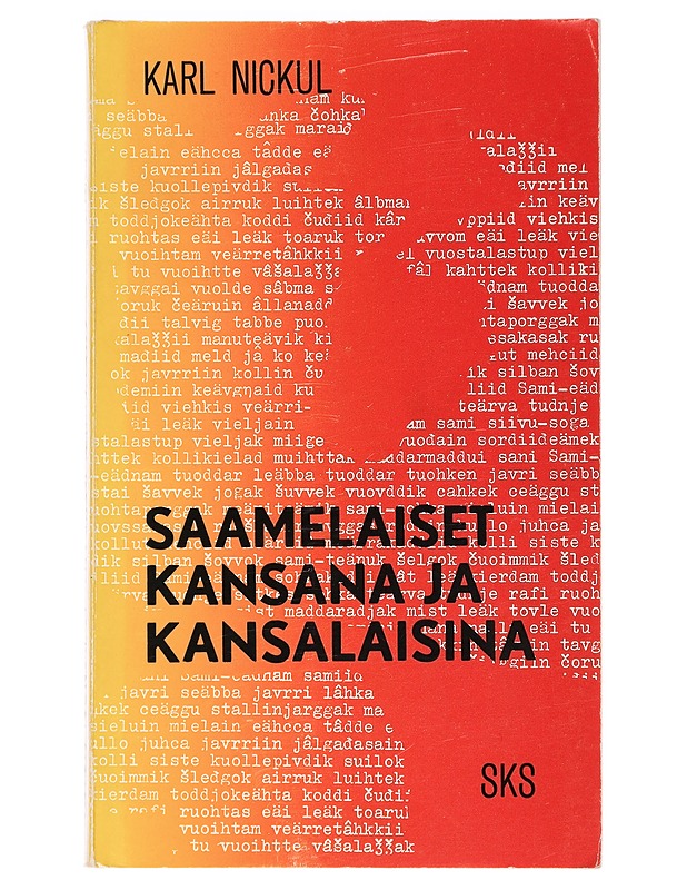 Saamelaiset kansana ja kansalaiseina - Taide- ja kulttuurikirjat - 10105470926 - 0