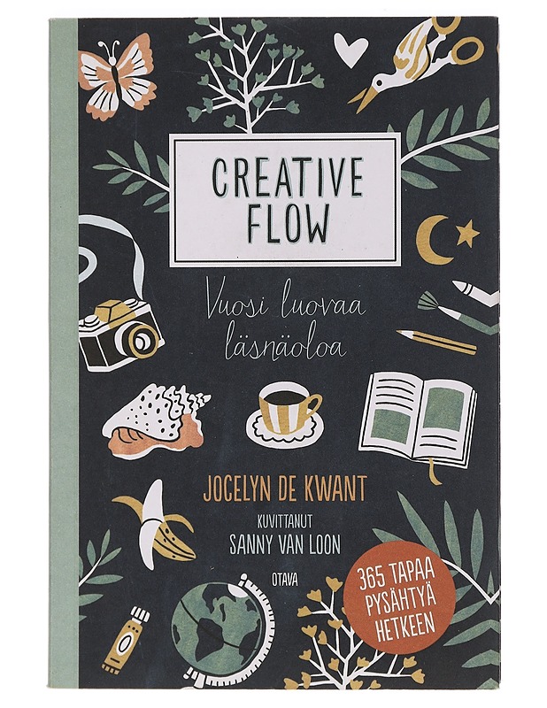 Creative flow : vuosi luovaa läsnäoloa - Kwant, Jocelyn de - Kirja lahjaksi - 10105470928 - 0