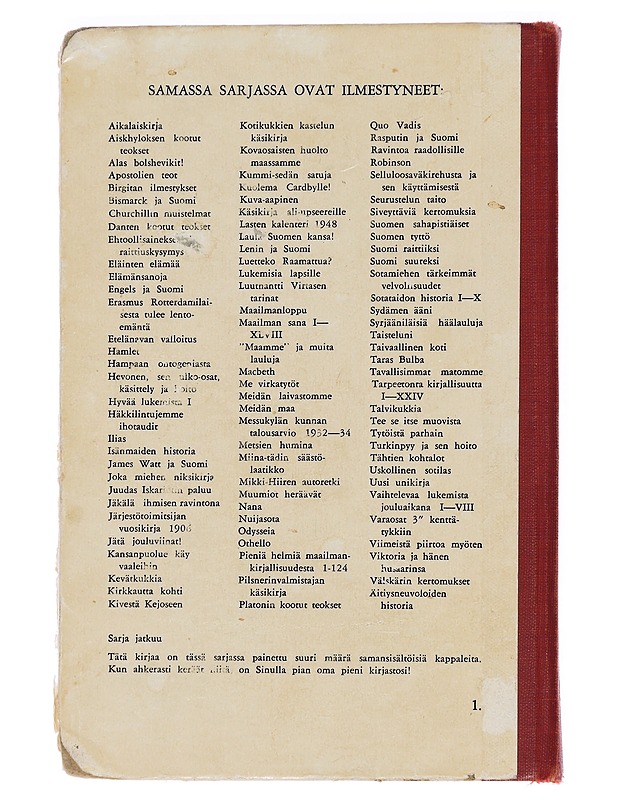 Satuja 18 vuotta täyttäneille lapsille - Nuorten kirjat - 10105470944 - 1