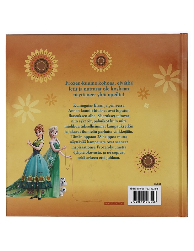 Frozen-kuumetta : kampauksia Annan ja Elsan tyyliin - Theodóra Mjöll Skúladóttir Jack - Lastenkirjat - 10105470956 - 1