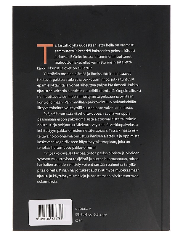 Irti pakko-oireista - Stenberg, Jan-Henry - Tietokirjat ja oppaat - 10105470975 - 1