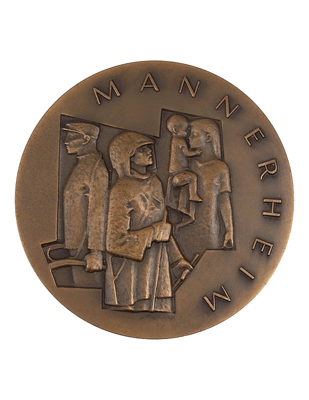 KULTATEOLLISUUS Mannerheim pöytämitali - Muut sisustustavarat - 10105470985 - 0