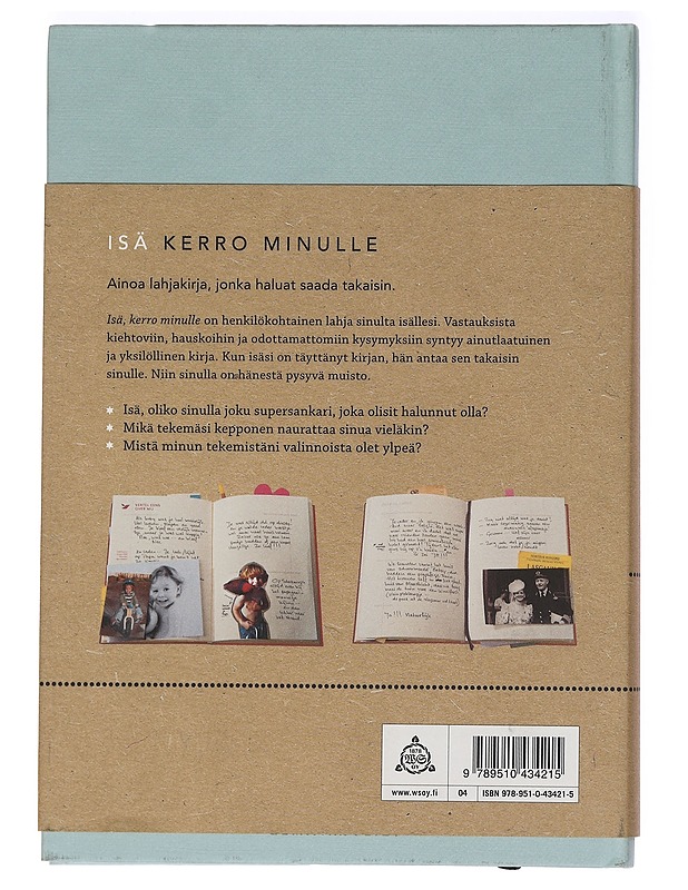 Isä. Kerro minulle - Vliet, Elma van - Elämäkerrat ja muistelmat - 10105470986 - 1