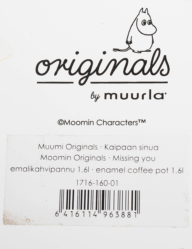 MUURLA Muumi Originals Kaipaan Sinua emalikahvipannu - Muut astiat - 10105470998 - 3