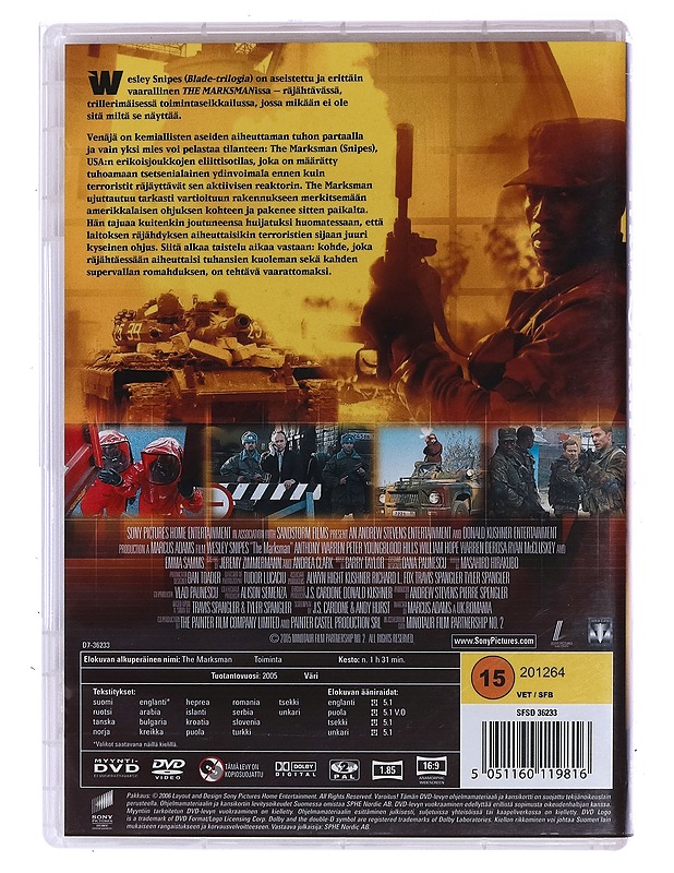 The Marksman - DVD - DVD-elokuvat - 10105471025 - 1
