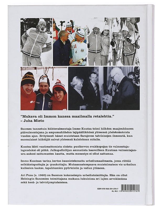 Immo Kuutsan tarina : valmentajalegendan ura tähtien rinnalla - Ari Pusa - Elämäkerrat ja muistelmat - 10105471022 - 1