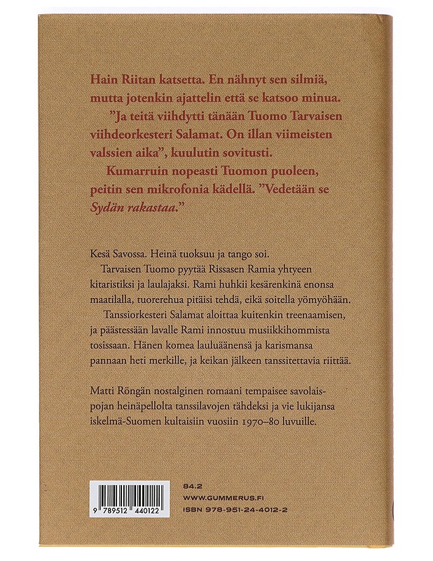 Onnen kaukoranta - Matti Rönkä - Musiikki- ja elokuvakirjat - 10105471038 - 1