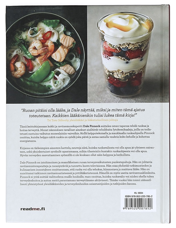 Ruokatohtori : syömällä parempaa oloa ja terveyttä! - Pinnock, Dale - Ruokakirjat - 10105471065 - 1